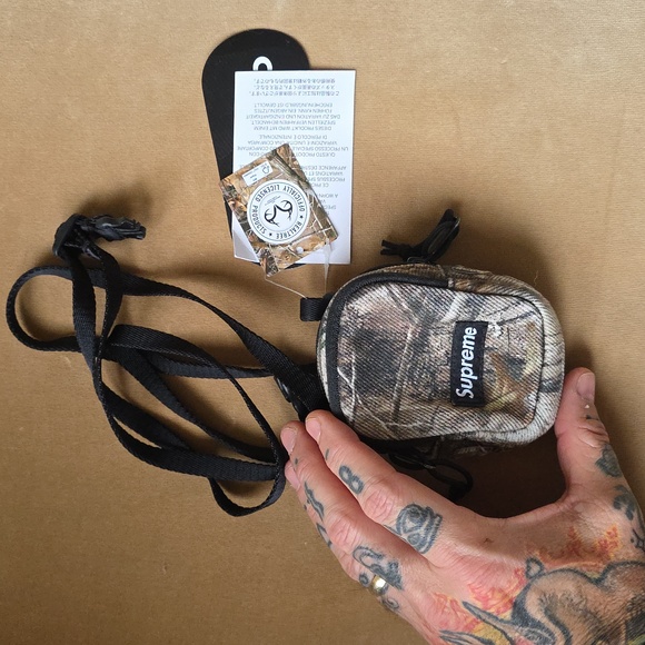 Supreme Camouflage Mini Bag with Black Strap - Picture 4 of 4